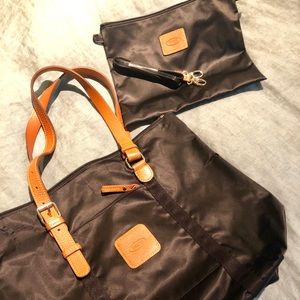 Bric’s nylon convertible tote bag